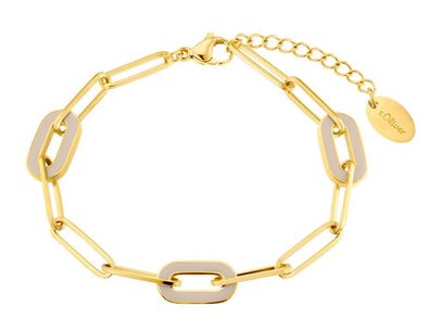S. Oliver Edelstahl Armband vergoldet 2037987