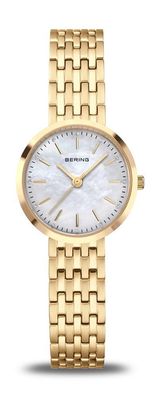 Bering Classic Armbanduhr IP Gold 19126-734