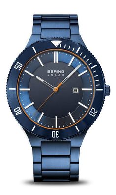 Bering Herren Solaruhr blau 14443-797