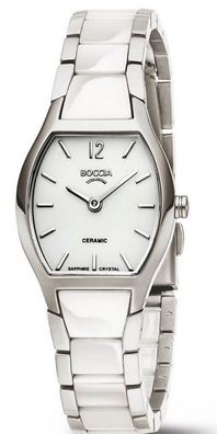 Boccia Damen Titan-Keramik Uhr 3361-01
