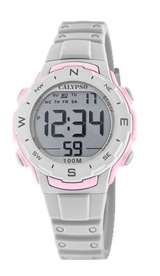Calypso Teenager Armbanduhr grau K5801/1