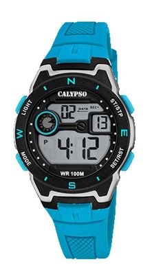 Calypso Armbanduhr Digital Crush türkis K5853/1