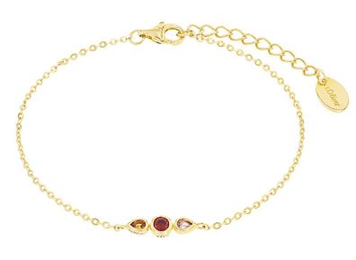 S. Oliver Silber Armband vergoldet 2038823