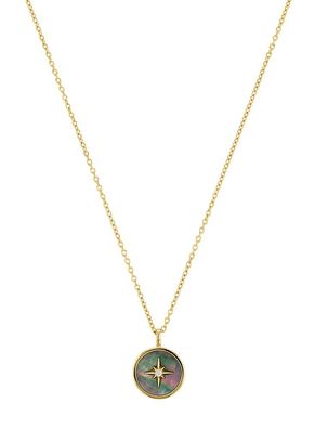 S. Oliver Silber Kette Polarstern vergoldet 2038959