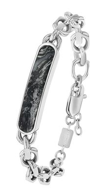 S. Oliver Herren Edelstahl Armband Jaspis 2038867