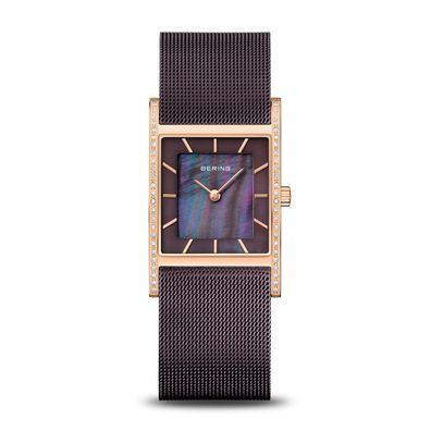 Bering Damenuhr aubergine-rosegold 10426-262-S