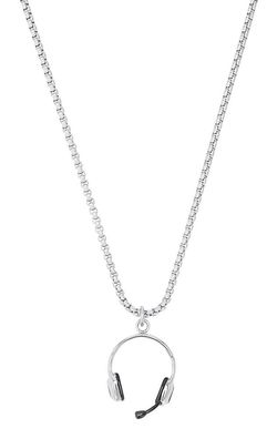 S. Oliver Kette Edelstahl mit Anhänger Headset 2039721