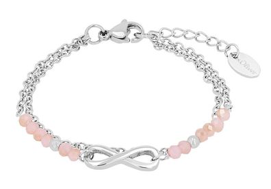S. Oliver Infinity Edelstahl Armband zweireihig 2039719
