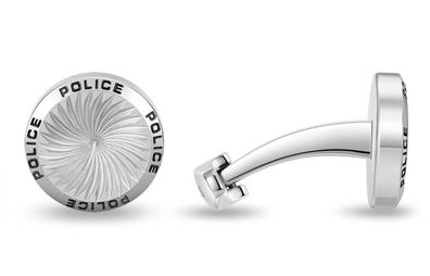 Police Manschettenknöpfe Edelstahl Gyre PEAGC0022601
