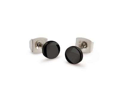 Boccia Titanohrstecker schwarz 05064-05