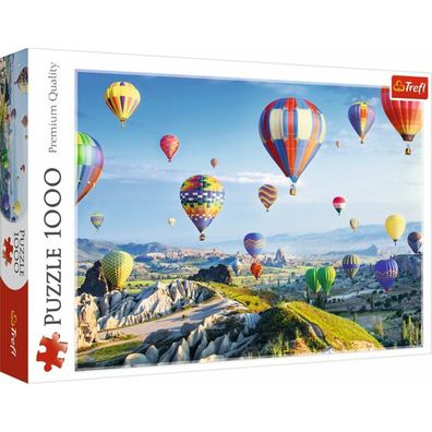 Puzzle 1000 Teile Ballons über Cappadoci
