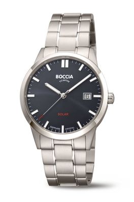 Boccia Herren Titan Solar Uhr 3673-02