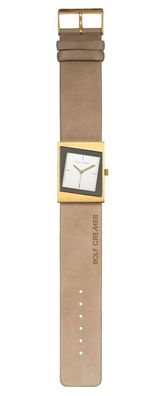 Rolf Cremer Designuhr Style 2 beige 500053