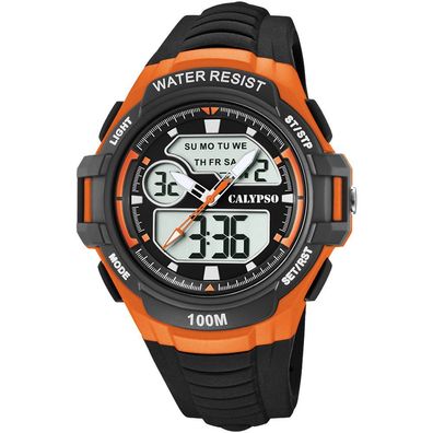 Calypso Herren Armbanduhr Street Style schwarz K5770-2