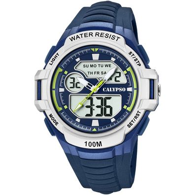 Calypso Herren Armbanduhr Street Style dunkelblau K5770-3