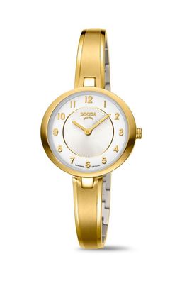 Boccia Damen Titan Uhr vergoldet 3377-02