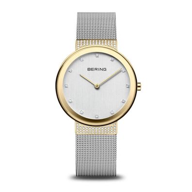 Bering Damenuhr Milanaise silber 10135-0105