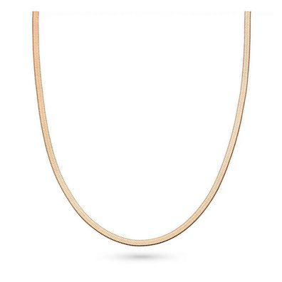 S. Oliver Damen Kette Edelstahl roségold