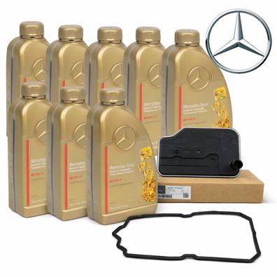 8L Original 236.15 Getriebeöl + MB Filter für Mercedes 7G Tronic 722.9 7 Gang