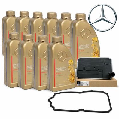 10L Original 236.15 Getriebeöl + MB Filter für Mercedes 7G Tronic 722.9 7 Gang