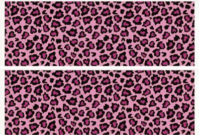Tortenaufleger Panther Rosa Personalisierter Essbare Pantherchen Tortendekoration 6