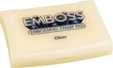Tsukineko 211511700 Stempelkissen Embossing 10 x 6 cm transparent