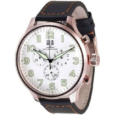 Zeno-Watch - Armbanduhr - Herren - Super Oversized Chrono - 6221-8040Q-Pgr-a2