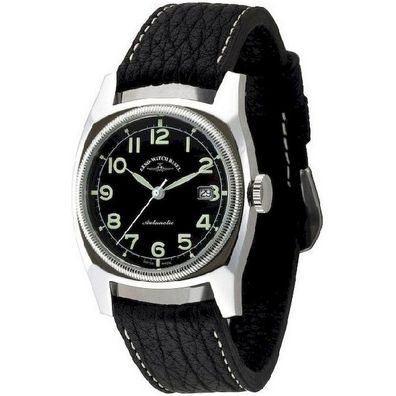 Zeno-Watch - Armbanduhr - Herren - Retro Carre Automatik - 6164-a1