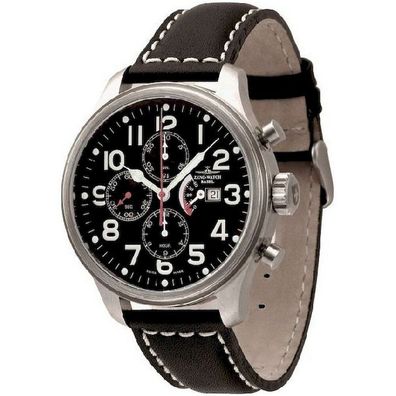 Zeno-Watch - Armbanduhr - Herren - Chrono - OS Pilot Chrono - 8553TVDPR-a1