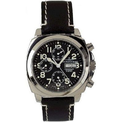 Zeno-Watch - Armbanduhr - Herren - Chrono - Square Pilot - 3557TVDD-a1