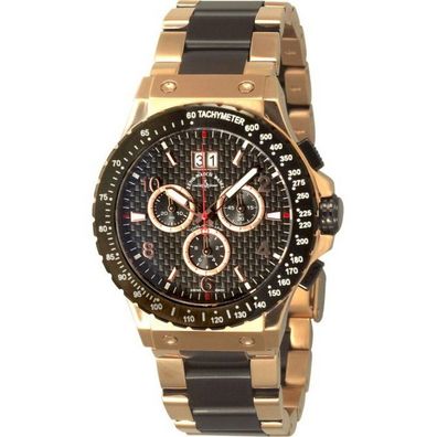 Zeno-Watch - Armbanduhr - Herren - Chrono - Goldfinger - 91055-5040Q-BRG-s1M