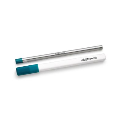 LifeStraw Sip - Wasserfilter-Strohhalm aus Edelstahl laguna teal