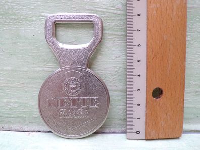 Nette Edel Pils 1849 Flaschenöffner silbern Sammlerstück