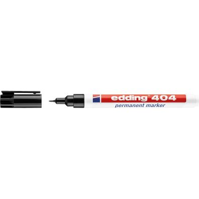 Edding Permanentmarker 404 0,75 mm schwarz