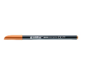 Edding Fasermaler fein 1200 1 mm hellorange