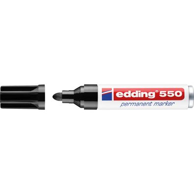 Edding Permanentmarker 550 3-4 mm schwarz