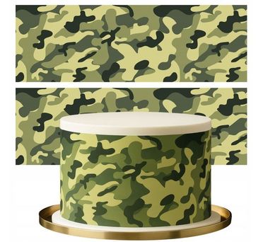 Tortenaufleger Militär Personalisierter Essbare Militärisch Tortendekoration