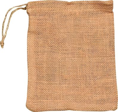 KNORR Prandell 212305640 Jute-Säckchen 20 x 15 cm 100 % Jute natur