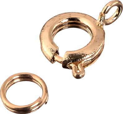 KNORR Prandell 212364522 Kettenverschluss Ø 6 mm Metall goldfarben