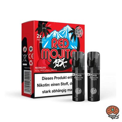 187 Strassenbande Pod RED MOJITO 20mg/ml Nikotin, * 2 PODS*