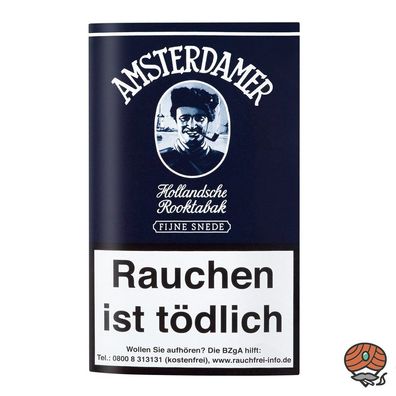 Amsterdamer Pfeifentabak, Hollandsche Rooktabak, 40g Pouch