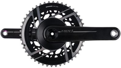 SRAM Kettenradgarnitur "Red E1" 2-fach, DUB, ohne 33 / 46 Zähne,