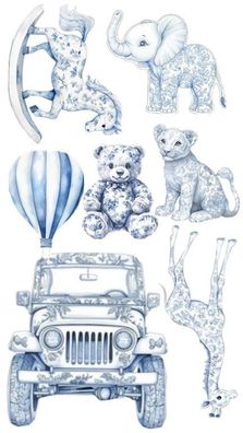 Tortenaufleger Tiere Personalisierter Essbare Teddy Tortendekoration aus Fondant 3