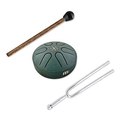 Meinl Sonic Energy Mini-Zungentrommel 3 Zoll A-Dur mit Stimmgabel