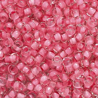 KNORR Prandell Böhmische Rocailles Ø 25 mm Glas rosé-transparent