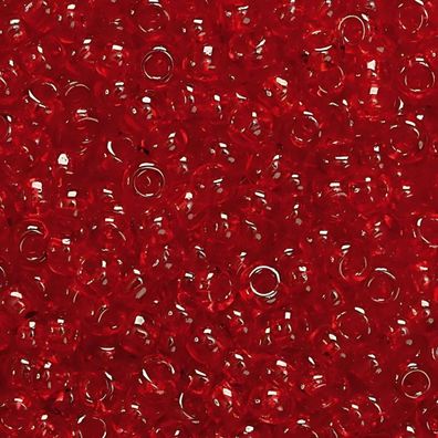 KNORR Prandell 213105164 Böhmische Rocailles Ø 25 mm Glas karminrot