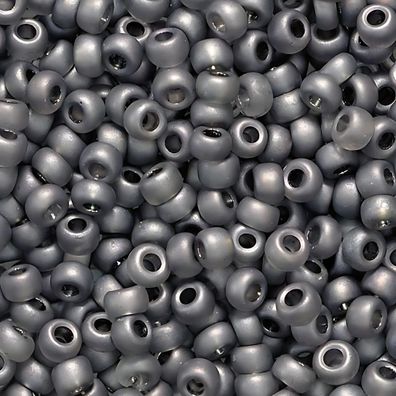 KNORR Prandell 213105365 Böhmische Rocailles Ø 25 mm Glas grau