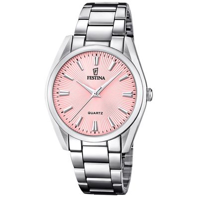 Festina Damenuhr Quarz Stahl/Roséfarben F20622/N