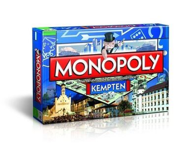 Original Monopoly Kempten City Edition Cityedition Stadt Brettspiel Spiel NEU