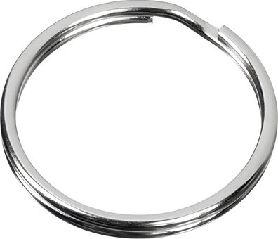 KNORR Prandell Schlüssel-SpaltRingeØ 30 mm Metall silberfarben